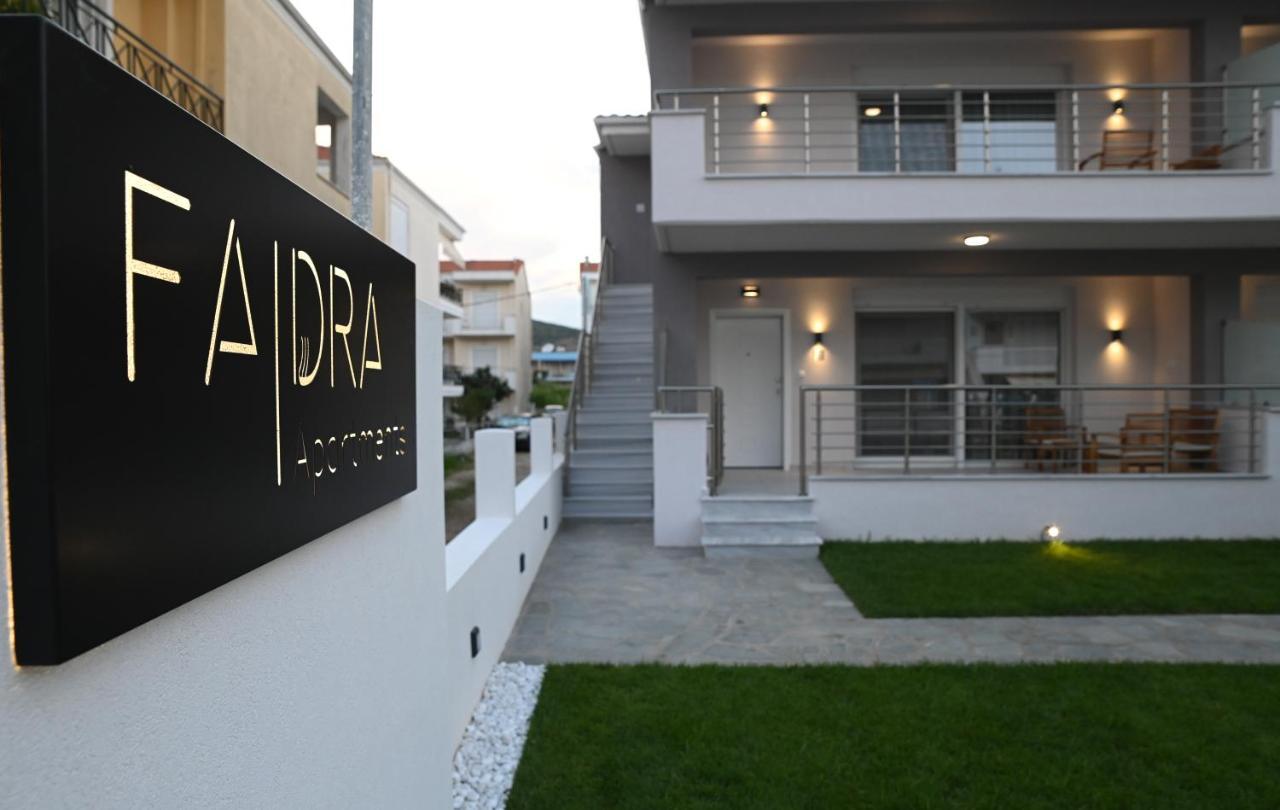 Faidra Apartments Néa Péramos Exteriör bild